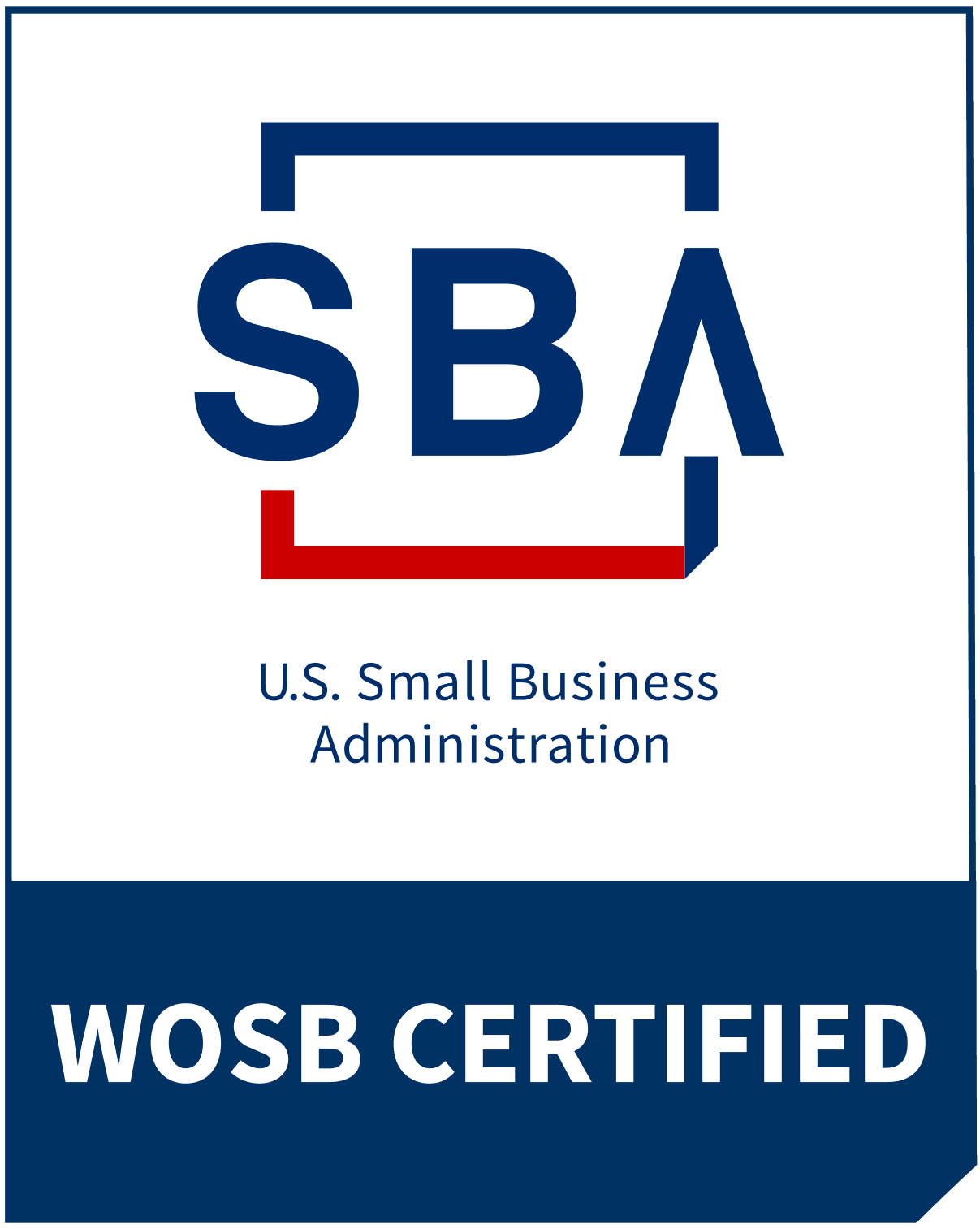 SBA Certified Women-Owned Small Business (WOSB)